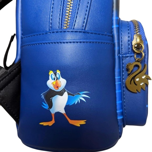Loungefly Blue Swan Princess Castle Backpack - Picture 3 of 8